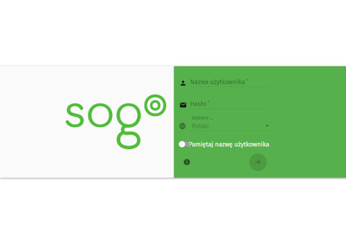 Uruchom klienta WWW - SOGo